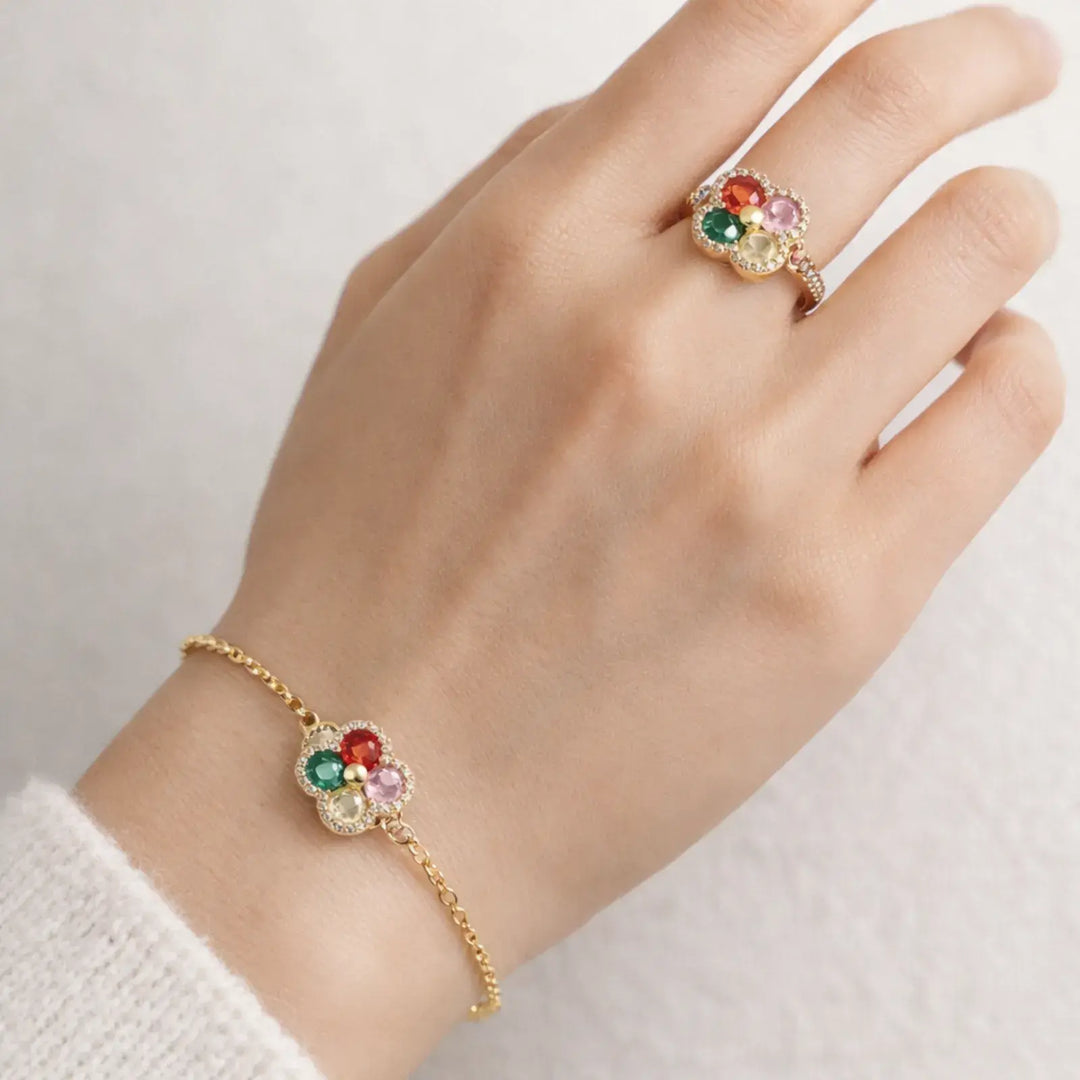 Clover Lumière Set | 色彩が咲く、静かな幸運