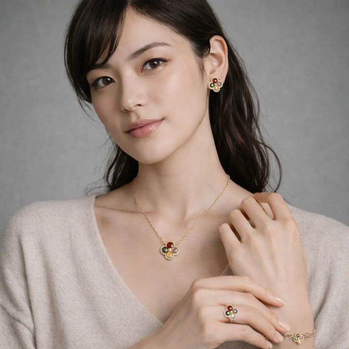 Clover Lumière Set | 色彩が咲く、静かな幸運