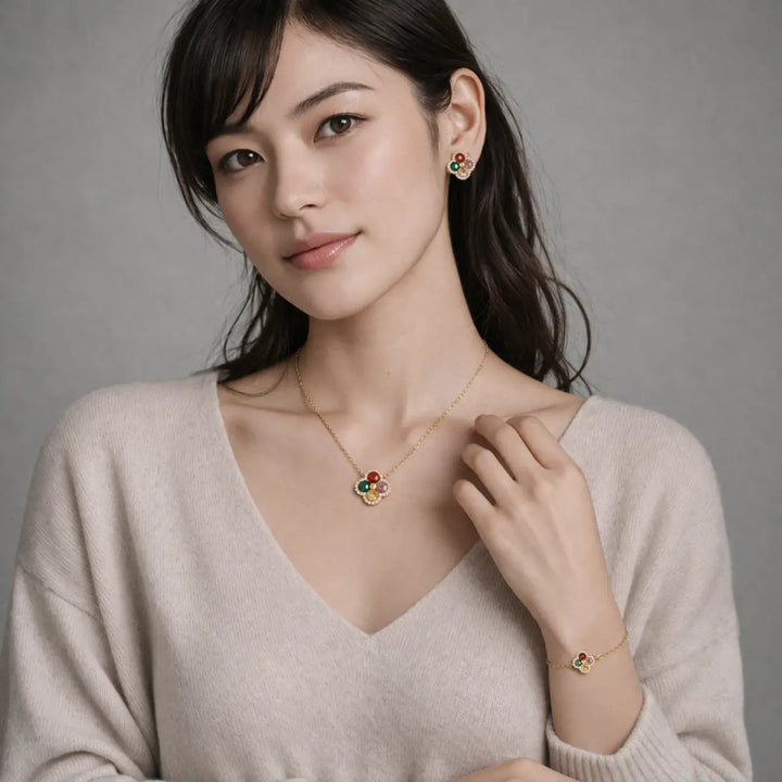 Clover Lumière Set | 色彩が咲く、静かな幸運