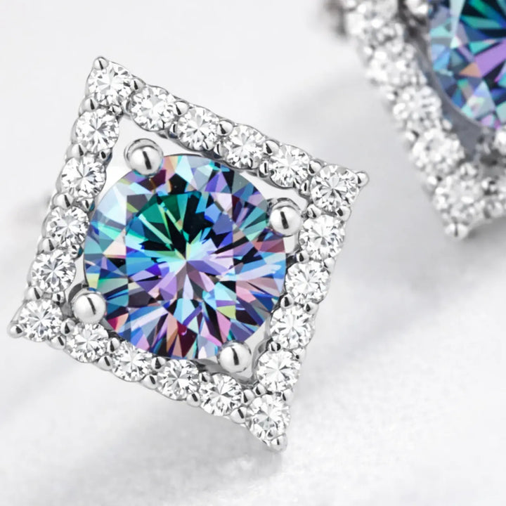 Aurora Frame Studs | 静かな光を、耳元に