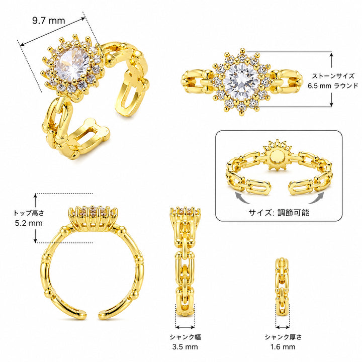 Éclat Chain Duo | 手もとに、静かな華やぎ