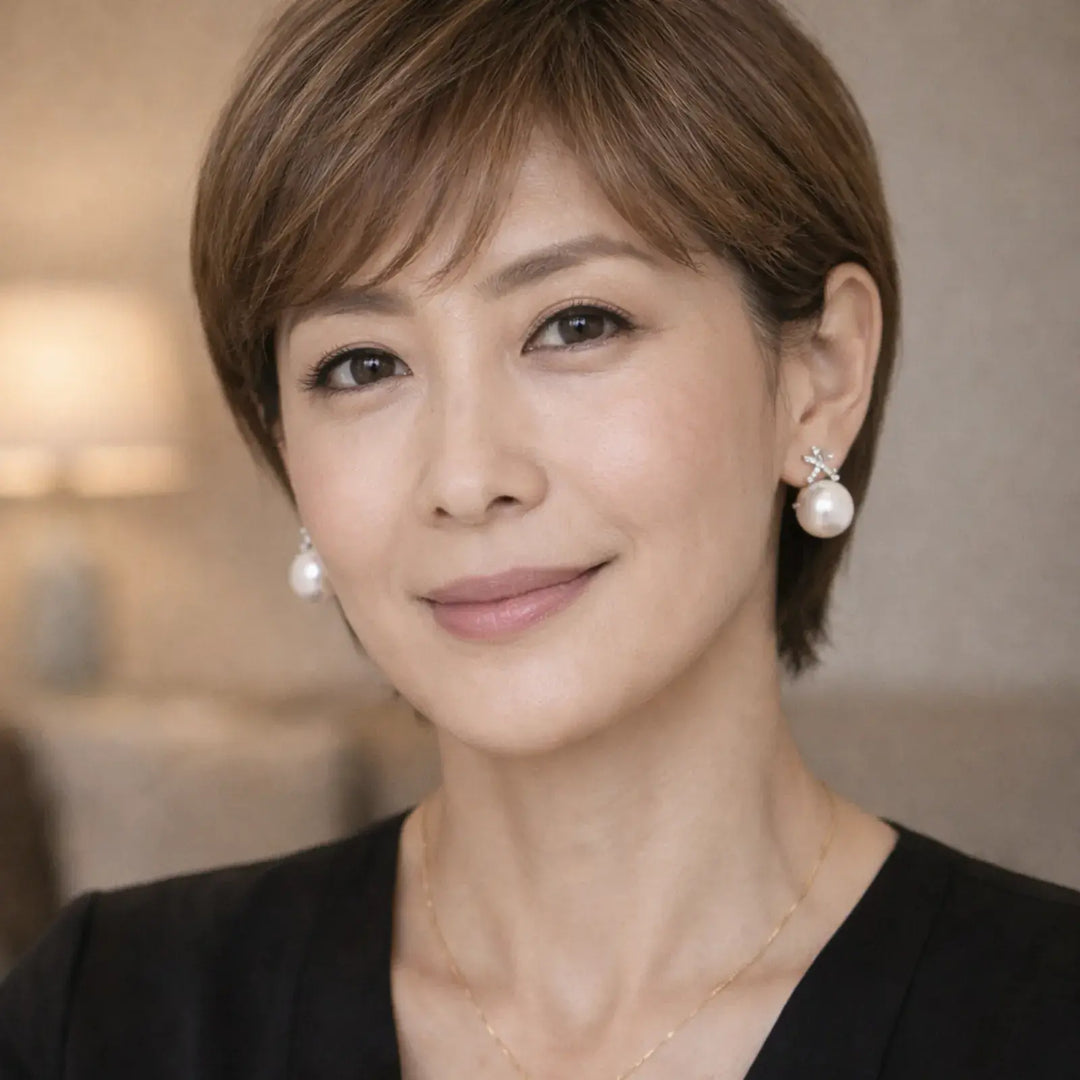 Liora Pearl Studs | 静かな光を、耳もとに。